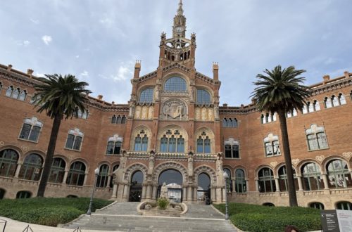 Barcelona Sant Pau Recinto Modernista ehemaliges Krankenhaus