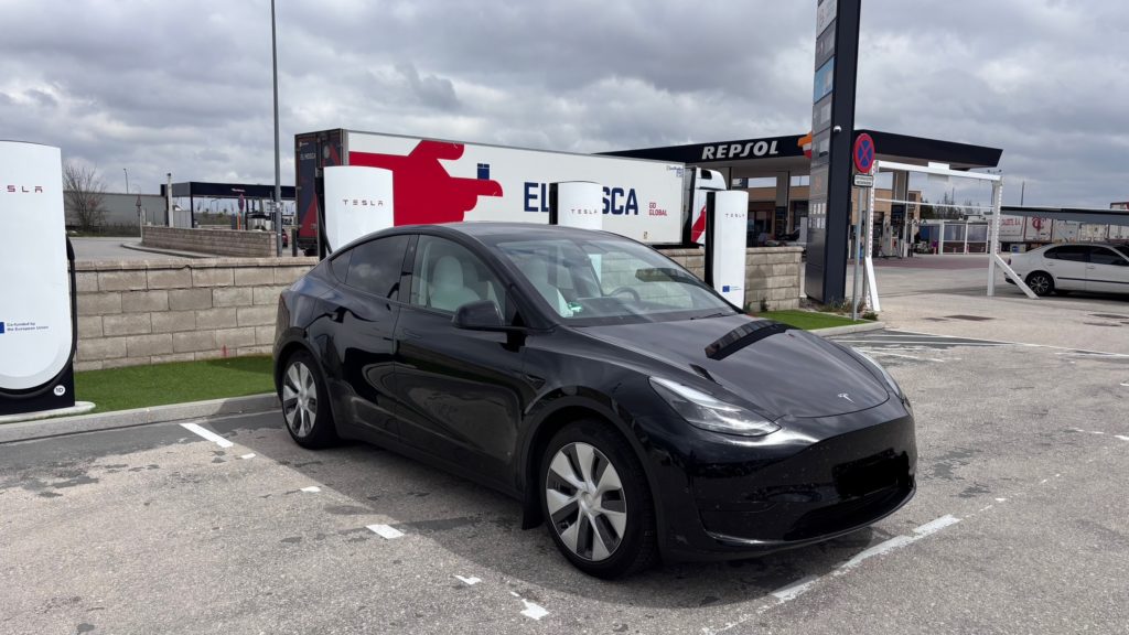 Der Supercharger von Torija auf dem Weg nach Chinchon
