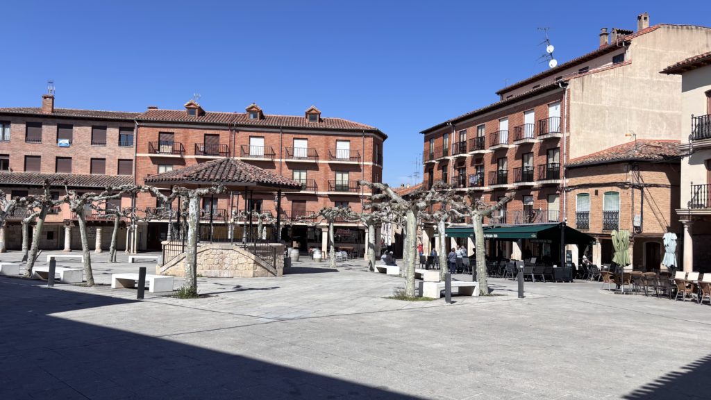 Alter Marktplatz in Lerma